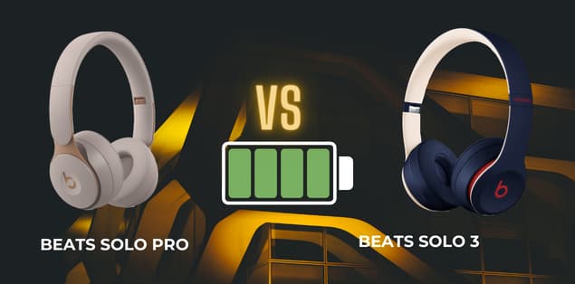 Beats Solo Pro vs. Solo 3 – Battery Life
