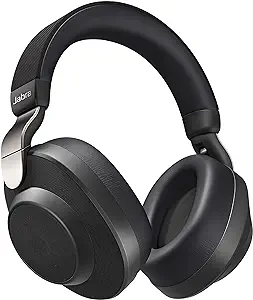 Jabra Elite 85h Titanium Black Bluetooth Noise-Canceling Headphones