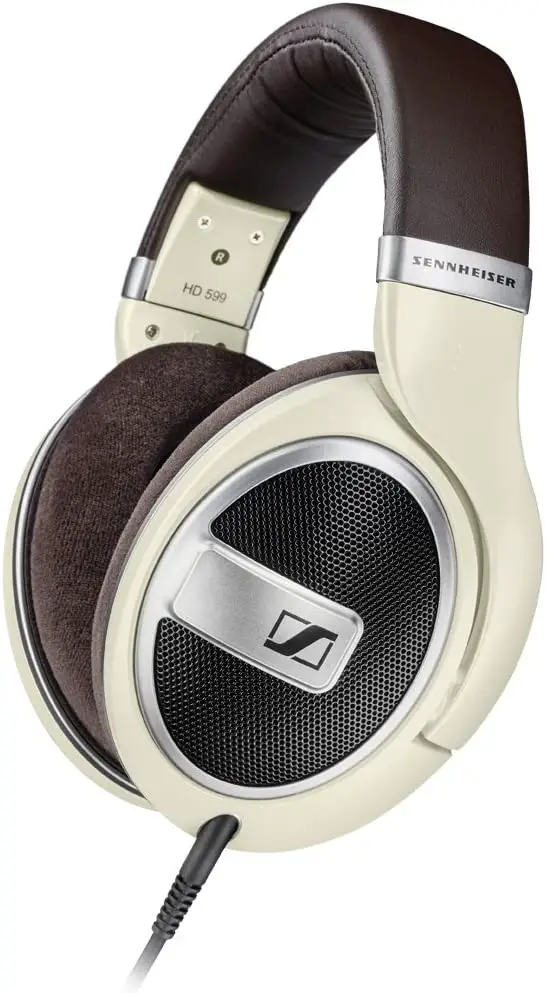 SENNHEISER HD 599 Open Back Headphone, Ivory