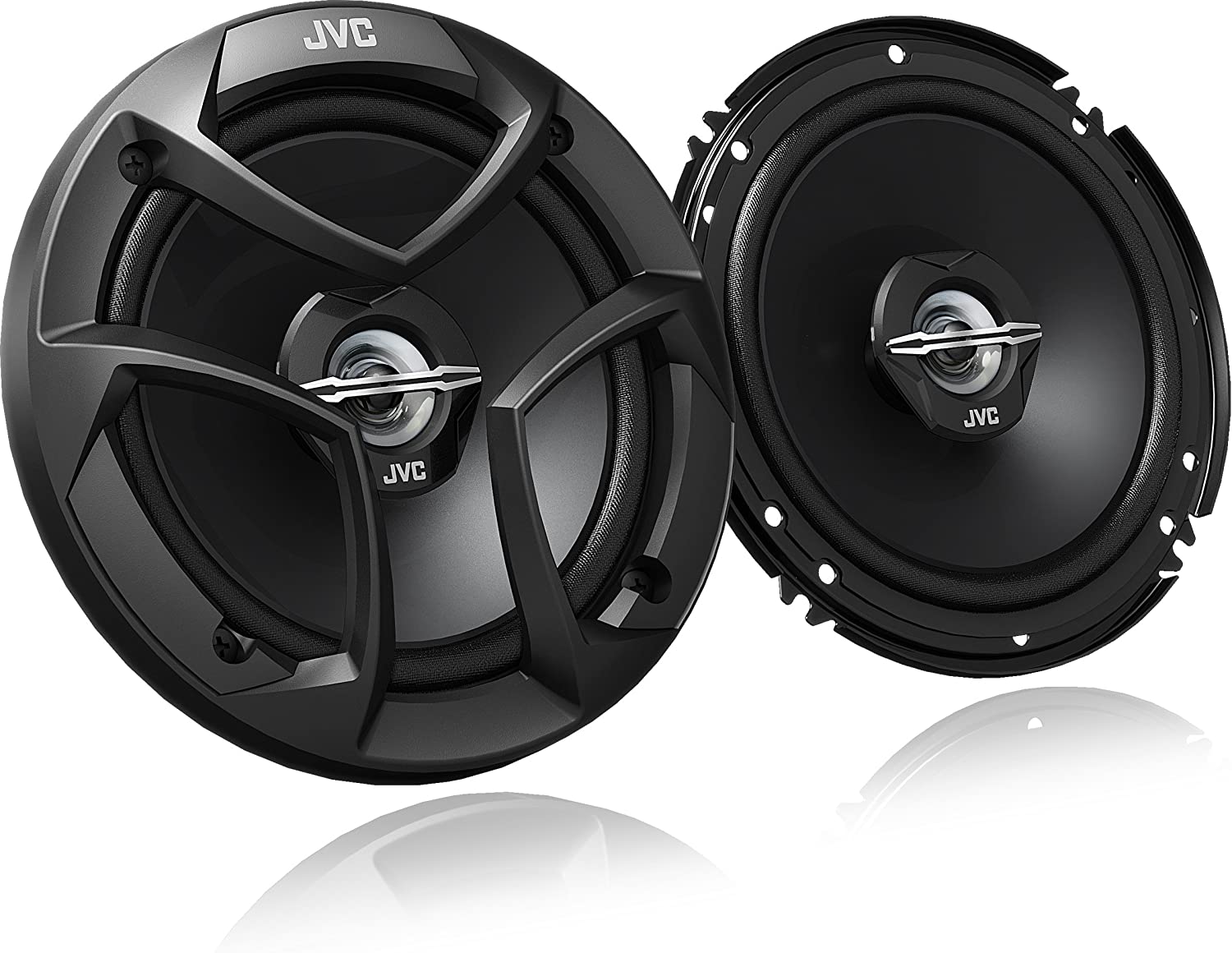 JVC CS-J620 300W 6.5 CS Series 2-Way Coaxial Car Speakers, Set of 2