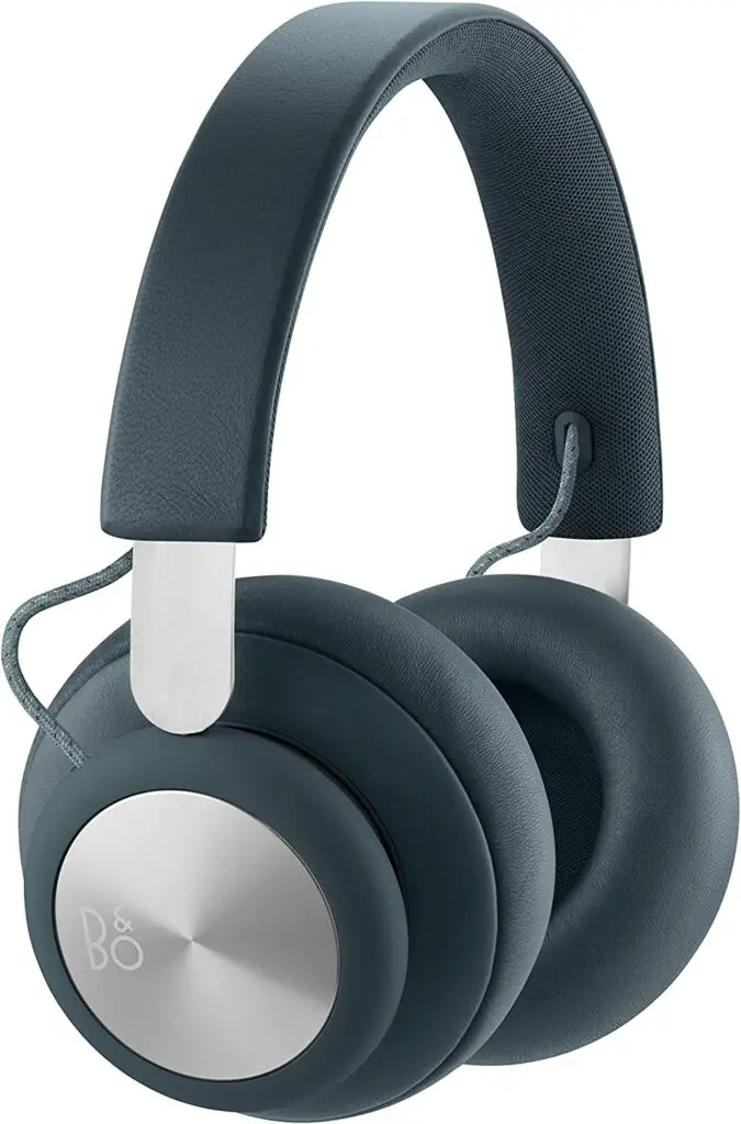 B&O PLAY H4 Wireless Over Ear Headphones, Steel Blue, One Size