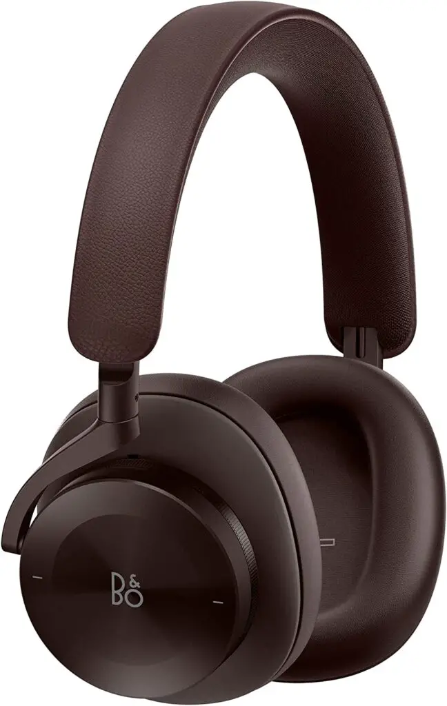 Beoplay H95 Premium Comfortable Wireless Active Noise Cancelling (ANC) Over-Ear Headphones with 38 Hours Battery Life and Protective Carrying Case, Chestnut
