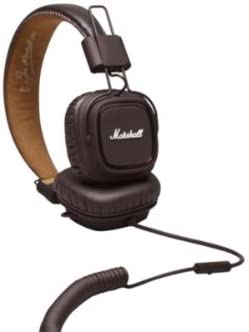 Marshall Headphones M-ACCS-00161 Major Headphones, Brown