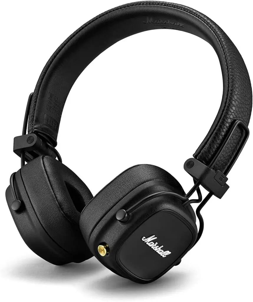 Marshall Major IV On-Ear Bluetooth Headphone, Black