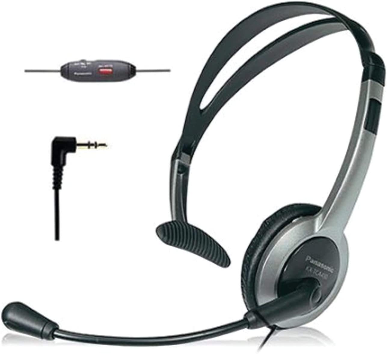 Panasonic Comfort Fit Headset for TCA Series Cordless Landline Phones, Foldable Headset with Flexible
