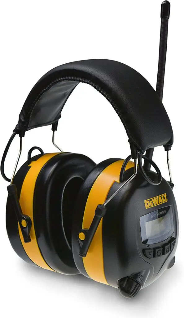 DEWALT Hearing Protection, Black/Yellow, One Size
