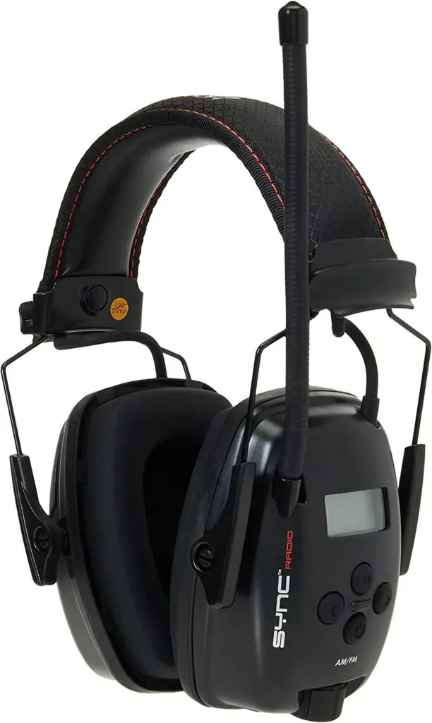 Howard Leight by Honeywell Sync Digital AM/FM Radio Earmuff (1030331),Black
