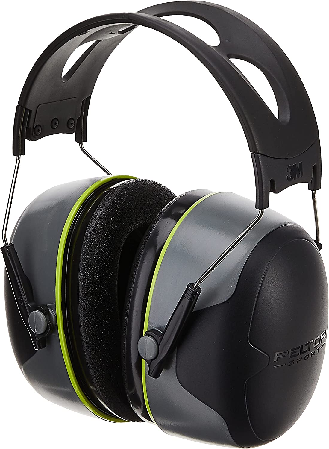 Peltor Sport Ultimate Hearing Protector, Black Gray Earmuff, NRR 30 dB