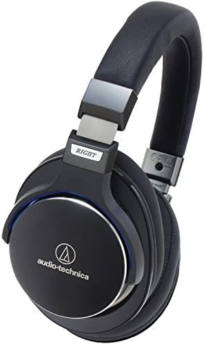 Audio-Technica ATH-MSR7BK SonicPro Over-Ear High-Resolution Audio Headphones, Black