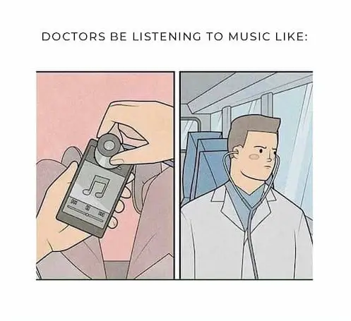When Medical Professionals Can Bring Every Musical Note to Their Ears